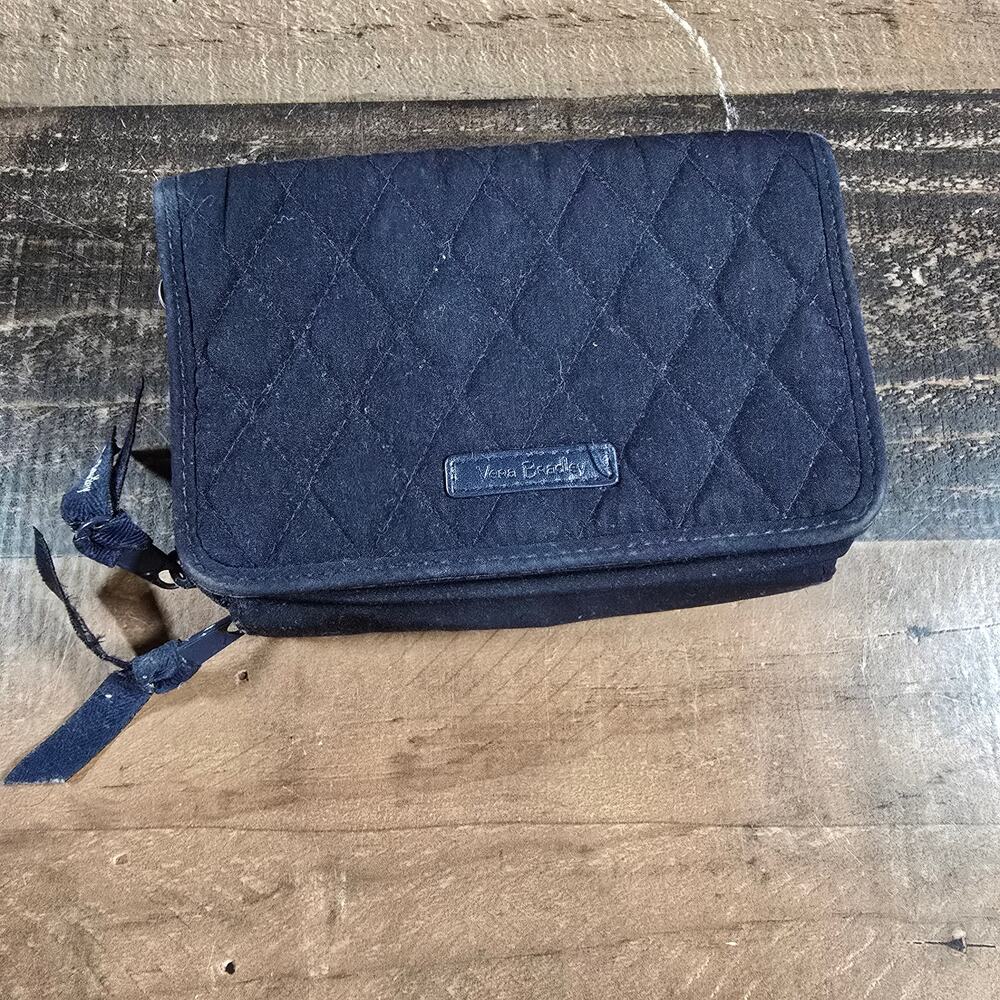 Vera Bradley Tech Wristlet RFID Protection Classic Blue
